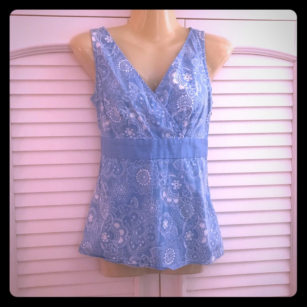 LOFT sleeveless blouse